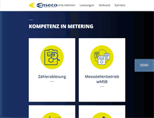 Tablet Screenshot of enseco.de